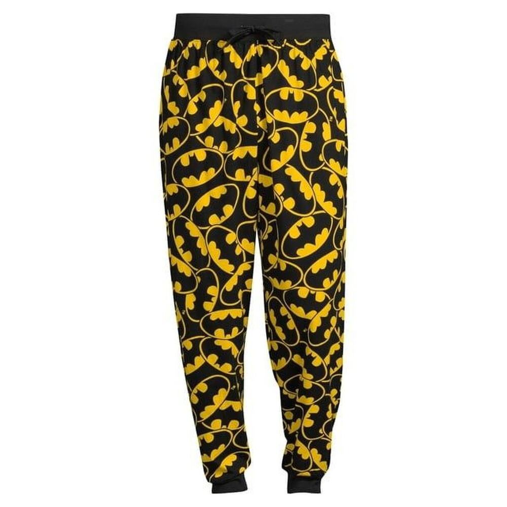 Batman Bat Signal Sleep Pant - Jogger Fit- Side Pockets Small (28-30) Men
